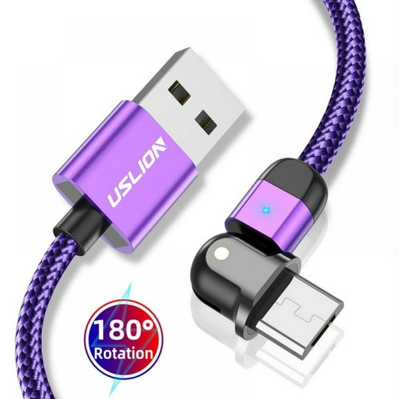 Multi Charging Cable Portable 3 in 1 Polish Folk Flowers Purple Throw Pillow USB Power Cords for Cell Phone Tablets and More Devices Charging 